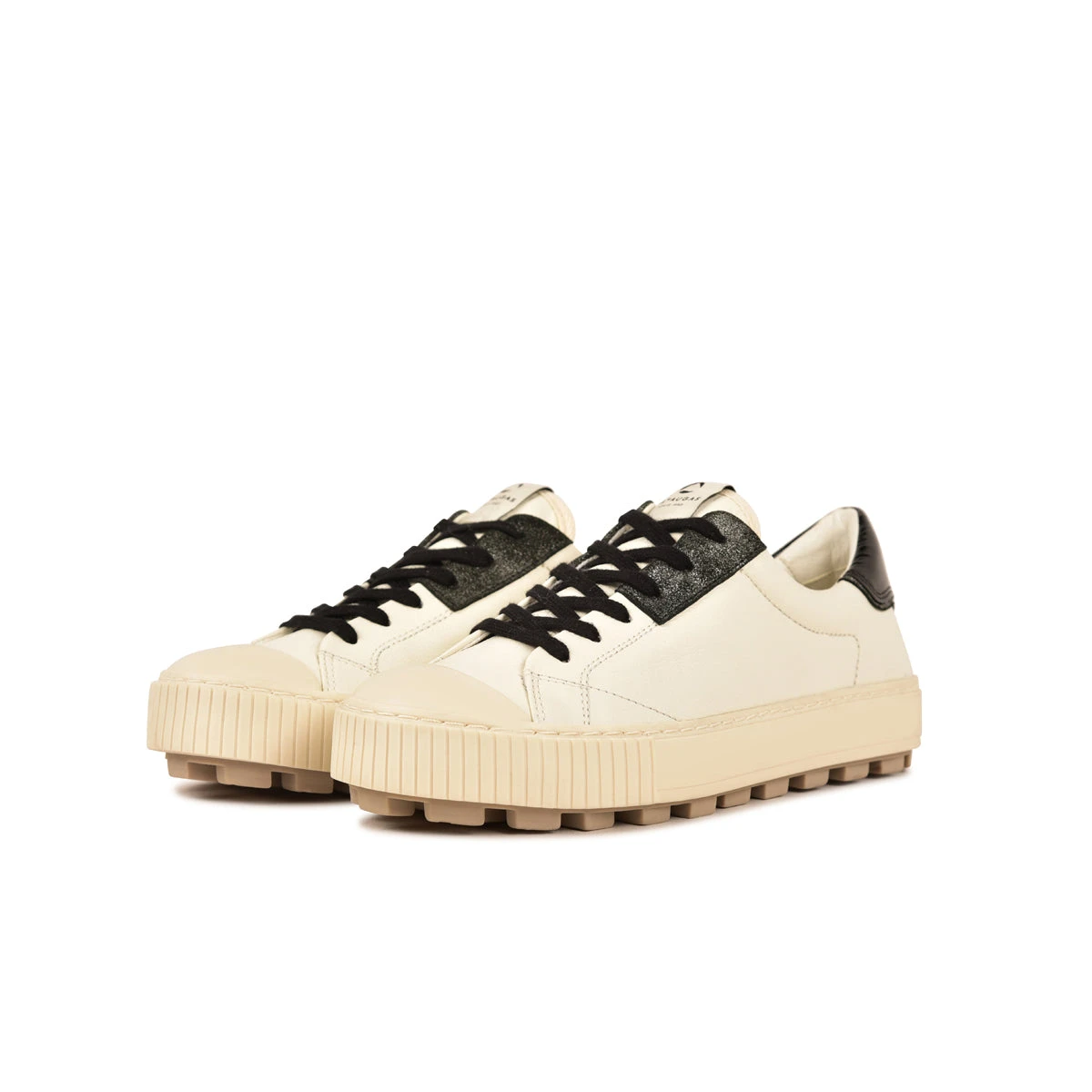 Pataugas ARAN/MIX F4H OFFWHITE/NOIR 6 Pataugas ARAN/MIX F4H OFFWHITE/NOIR – Image 4