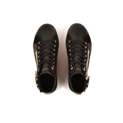 Pataugas PALME/MIX F4H NOIR/DORÉ 16 Pataugas PALME/MIX F4H NOIR/DORÉ -Boutique Pop Pataugas 628270 946 BASKET FEMME PALME MIX F4H NOIR DORE 6