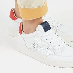 Pataugas BASALTE/N H2H BLANC/ROUGE -Boutique Pop Pataugas BASALTNH2HBLANCROUGE2