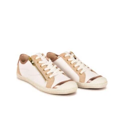 Pataugas BAHIA/SME F2H BLANC/BEIGE -Boutique Pop Pataugas BASKET FEMME BAHIA SME F2H BLANC BEIGE 628048 912 4