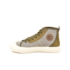 Boutique Pop Pataugas -Boutique Pop Pataugas BASKET FEMME ETCHE M MIXTC F4I KAKI 628485 554 3