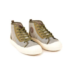 Pataugas ETCHE M/MIXTC F4I KAKI -Boutique Pop Pataugas BASKET FEMME ETCHE M MIXTC F4I KAKI 628485 554 4