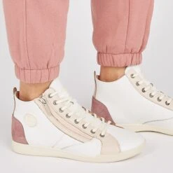 Pataugas PALME/PER F2I ROSE 15 Pataugas PALME/PER F2I ROSE -Boutique Pop Pataugas BASKET FEMME PALME PER F2I ROSE 628402 300 Porte 2