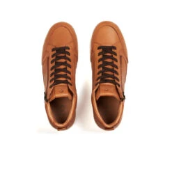 Pataugas BASALTE M/ZIP N H4I CHATAIGNE -Boutique Pop Pataugas BASKET HOMME BASALT M ZIPN H4I CHATAIGNE 628471 755 6