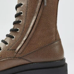 Pataugas AINOA B/CI F4I CAFE -Boutique Pop Pataugas BOOTS FEMME AINOA B CI F4I IMPRIME CAFE 628452801 detail