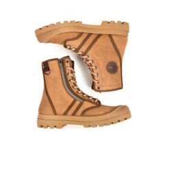 Pataugas AUTHENTIQUE H/ZIPSS F4I CAMEL -Boutique Pop Pataugas BOOTS FEMME OG H ZIPSS F4I CAMEL 628499 751 6