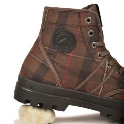 Pataugas AUTHENTIQUE MADE IN FRANCE F4G Tartan Marron -Boutique Pop Pataugas BOOTS HOMME AUTHENTIQUE W H4G TARTAN MARRON 10