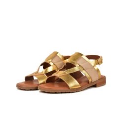 Pataugas RIA/MIX F2H DORE -Boutique Pop Pataugas SANDALE FEMME RIA MIX F2H DORE 5 8156670e 852b 4224 b640 378fafdfd800