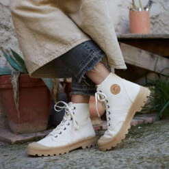 Boutique Pop Pataugas -Boutique Pop Pataugas authentique toile femme ivoire